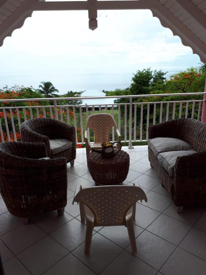 Habitation Du Chateau D'O - Vue Sur Mer Deshaies Exterior photo